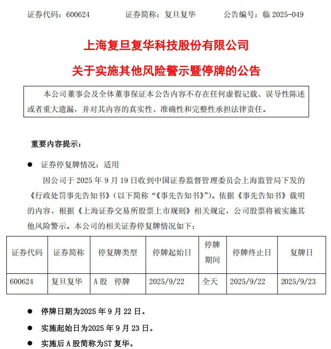 停牌!600624<strong></p>
<p>天然气原油</strong>,将被ST