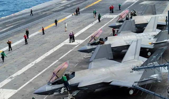 美国成了笑话：歼-35成人类首款电磁弹射五代机<strong></p>
<p>原油苯</strong>，美军在干啥？