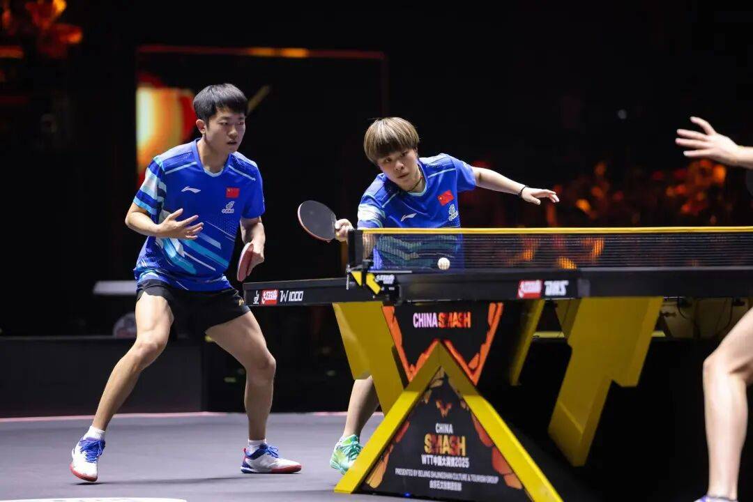 国乒提前锁定混双冠军<strong></p>
<p>php</strong>,男、女双打各有3对进4强 | WTT中国大满贯双打