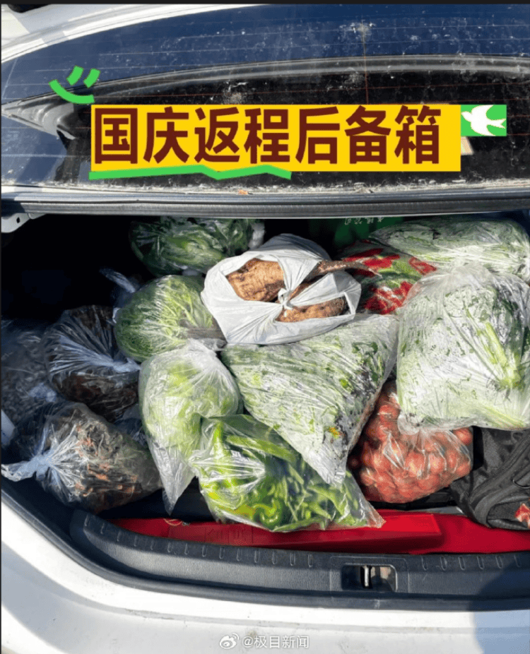 国庆返程高峰特写：全国最大收费站亮起“星河”<strong></p>
<p>DOT行情</strong>，“后备箱母爱大赛”又来了