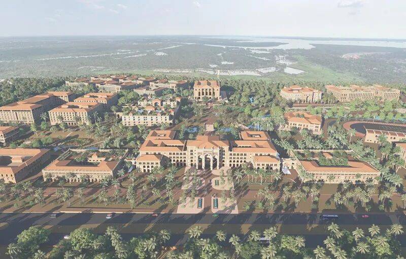 可容纳10000名学生<strong></p>
<p>比特现金行情</strong>！海南莫斯科动力大学（筹）校区建设项目刷新进度条→