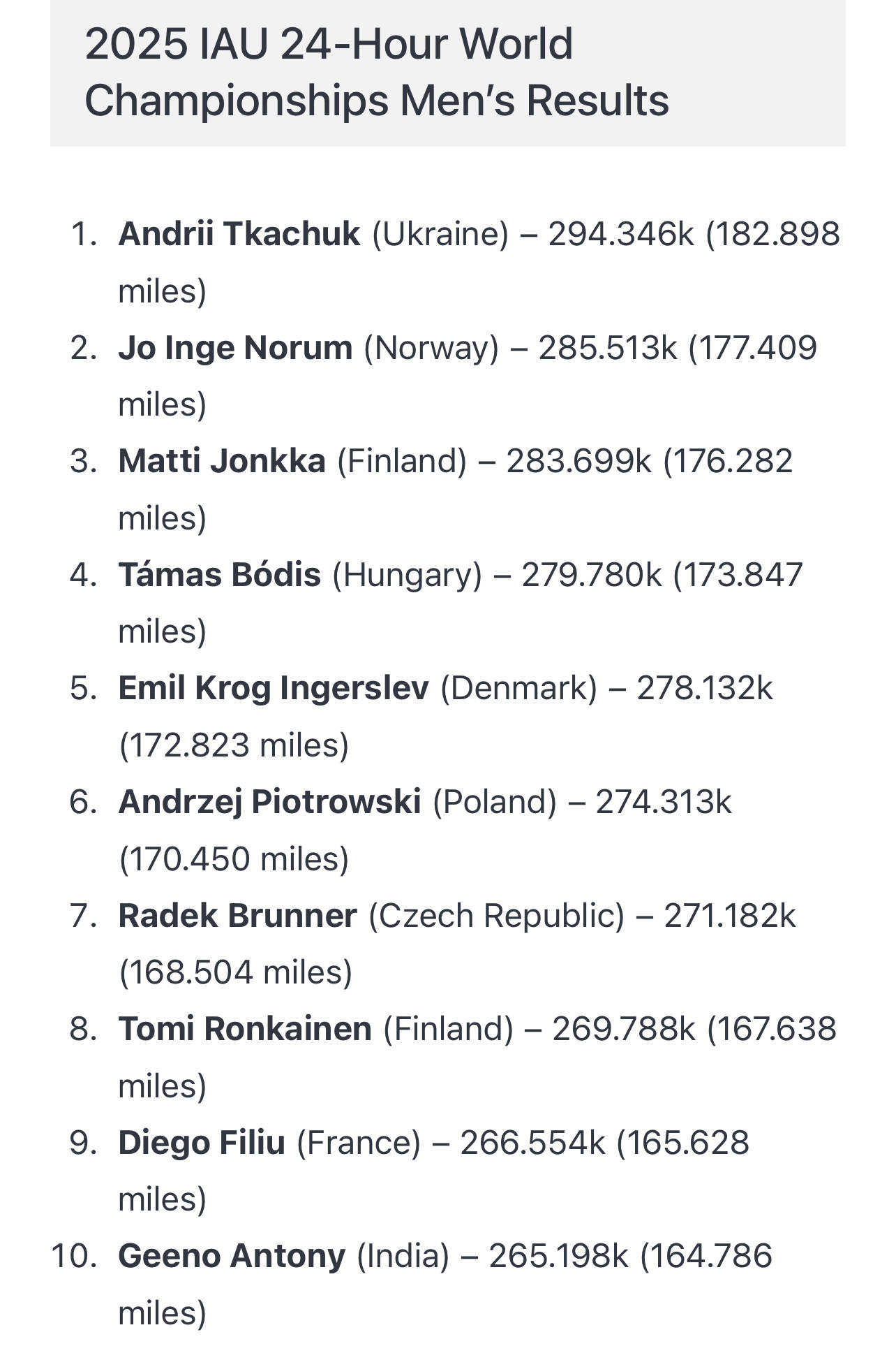 24小时狂奔278.622公里<strong></p>
<p>LTC行情</strong>！ 46岁女将打破女子24小时超马世界纪录