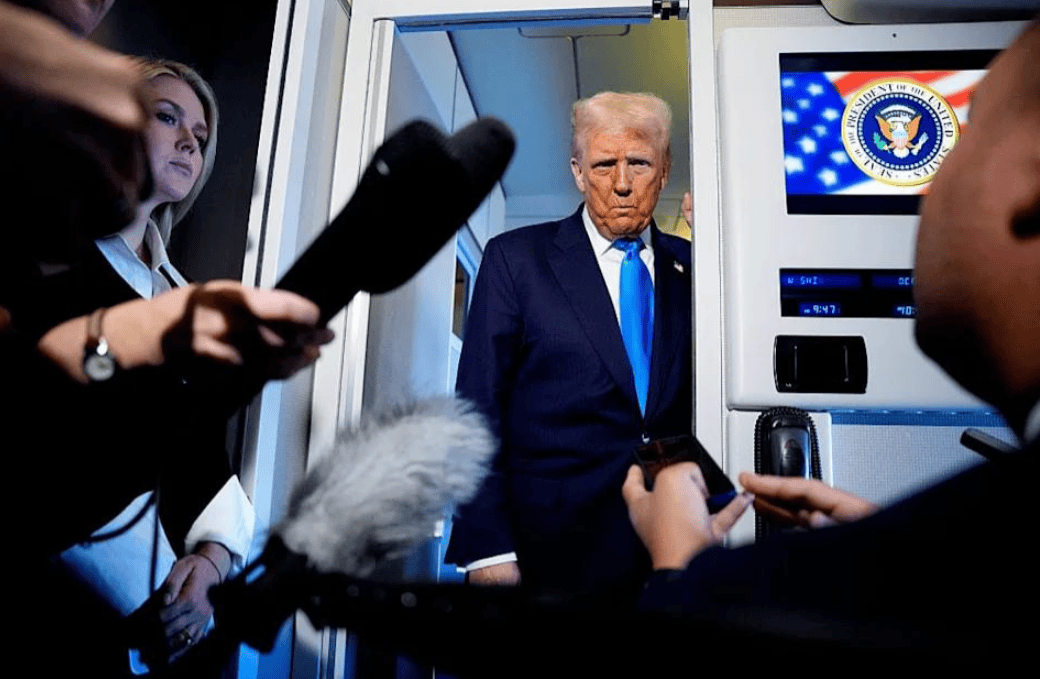 火速赶回国的特朗普<strong></p>
<p>币安价格</strong>，在专机空军一号上，亲口说出此行最大遗憾