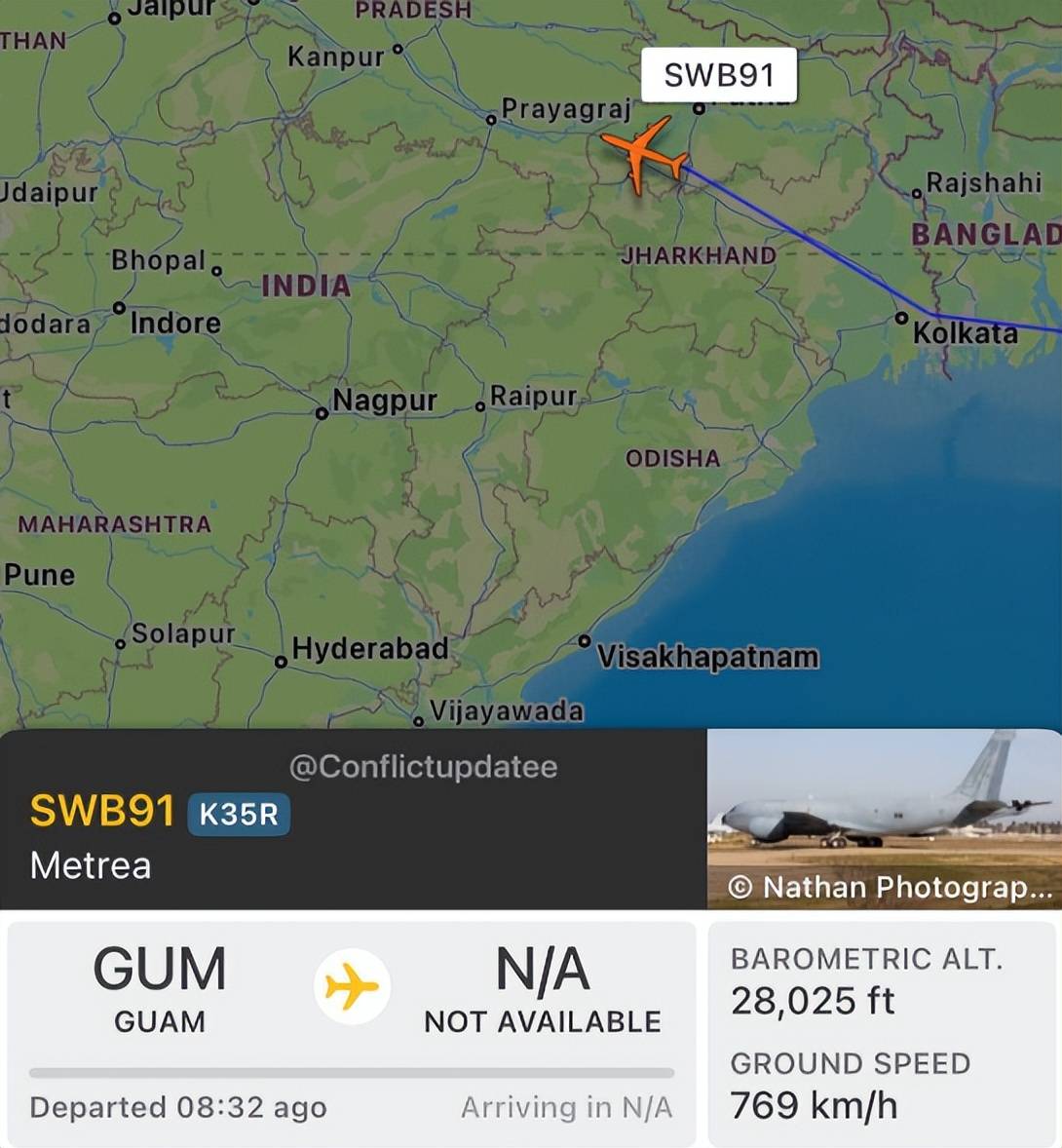 印度光辉坠机<strong></p>
<p>BNB价格</strong>,美印爆发吵架,破口大骂发动机后,美军献上加油机