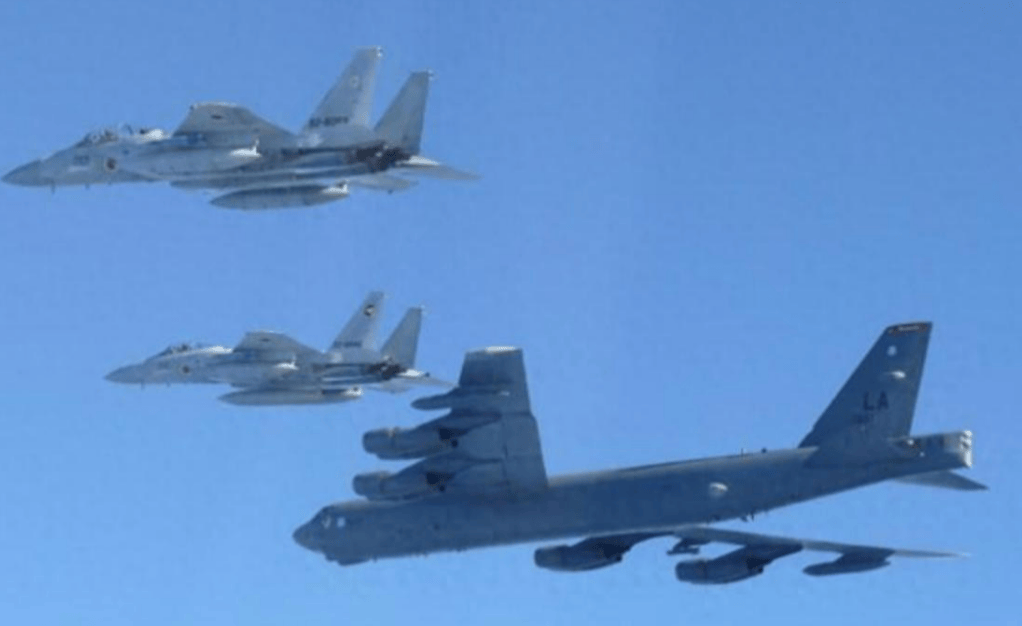 美日战机联手，不许武力改变现状，解放军反应亮了，黄海划下禁区！